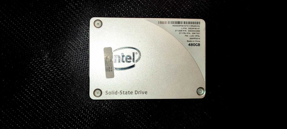 Intel SSD PRO 2500 Series o pojemności 480 Gb