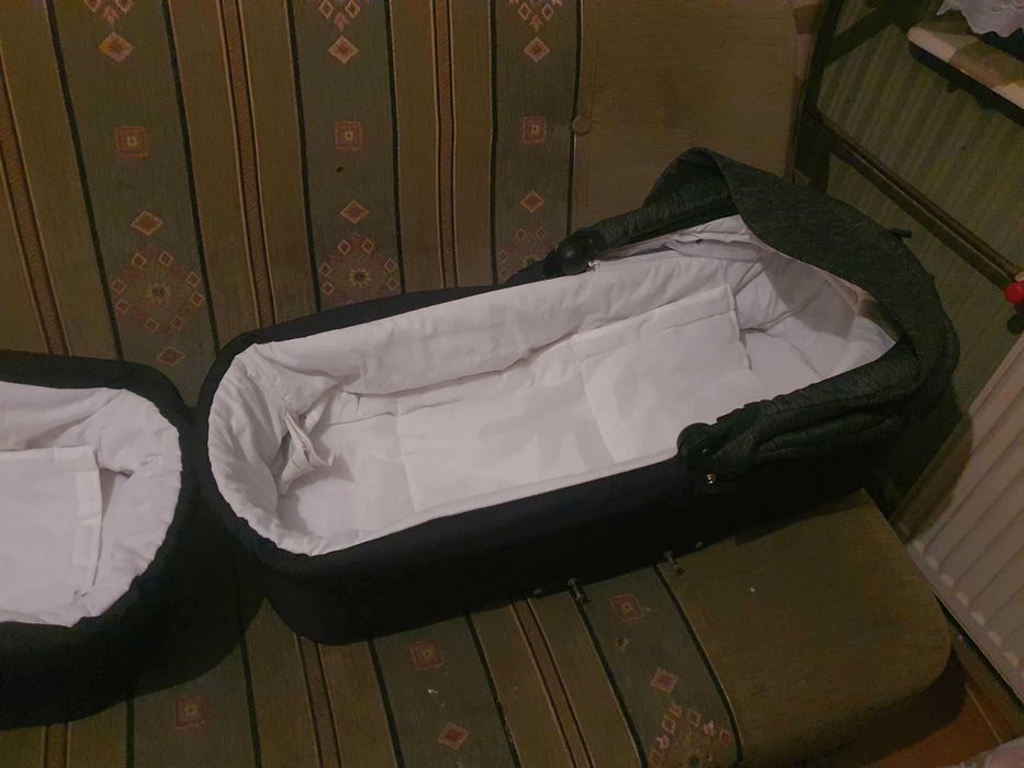 Wózek bliźniaczy 3w1