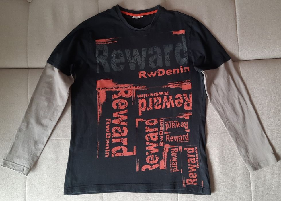 Bluza bawełniana z nadrukiem marki NKD