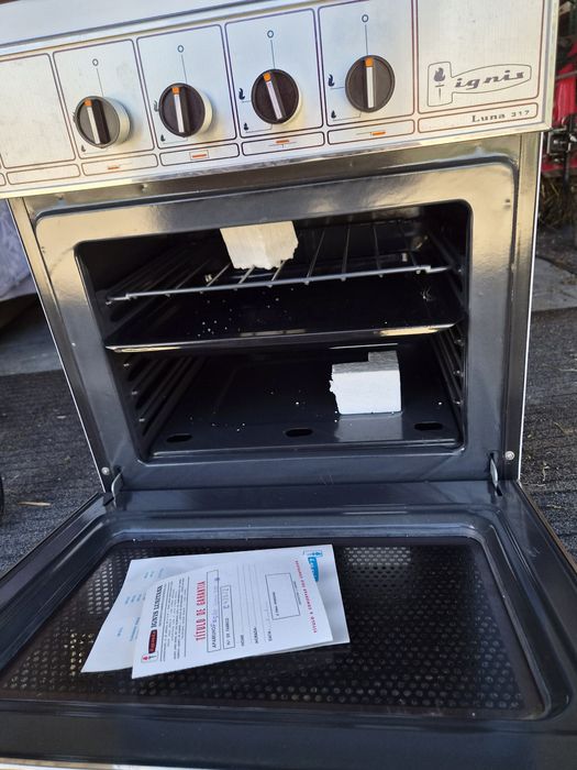 Fogão e forno a gás butano