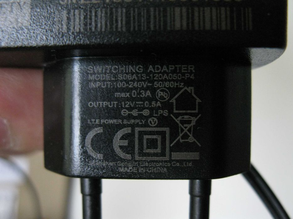 Блок питания 12 В 0.5 А для роутера S06A13-120A050-P4 для роутера