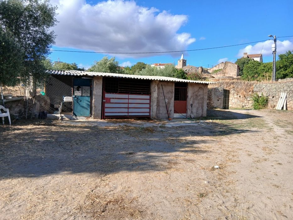 Terreno com pavilhão com 200 metros quadrados e mais anexos