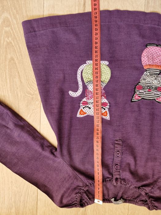 Lindex tunika w koty rozmiar 98 cm