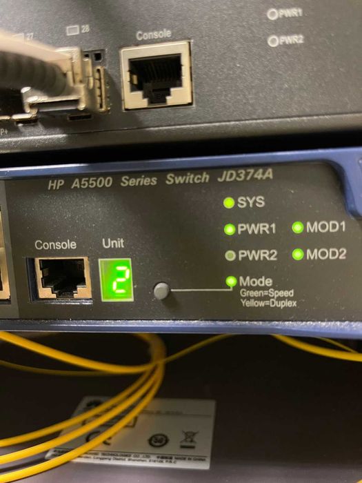 Комутатор HP 5500, HP 5130 - 10 Гб, 10 G