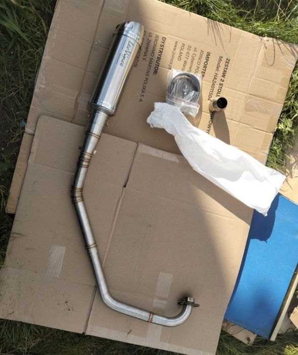 Yamaha yzf r125 Mt125 Układ wydechowy kolektor tłumik leovince, akrapovic M4 SC