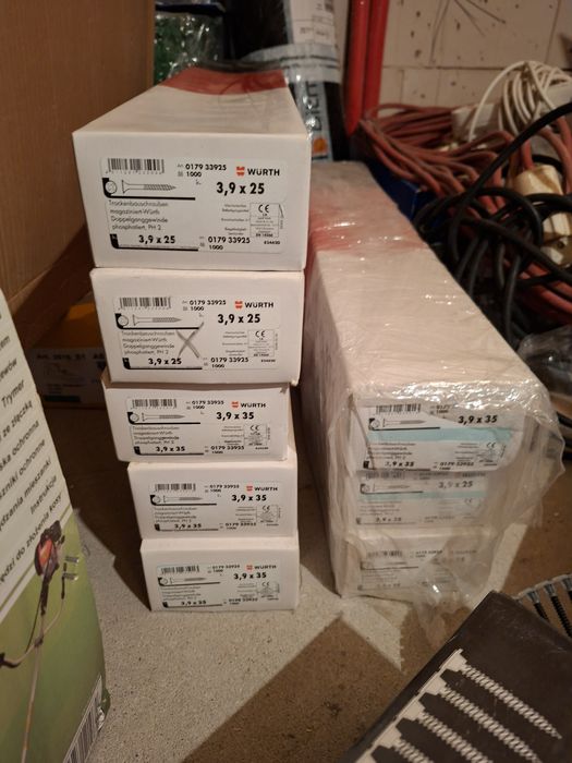 Wkrety na tasme Wurth