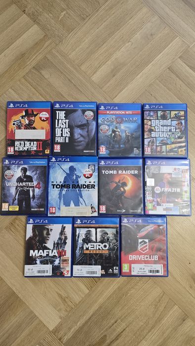 Gry na konsolę PS4
