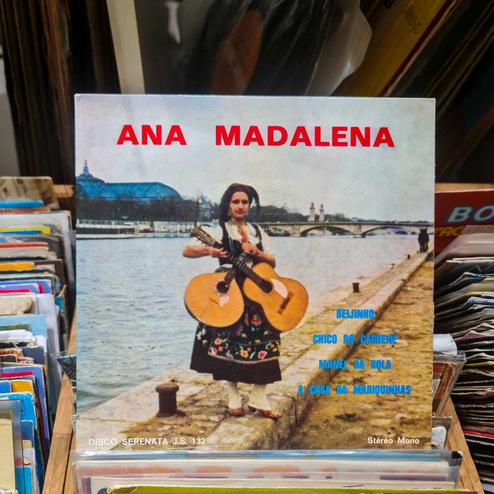 Single Vinil 7’’– Ana Madalena Disco Serenata| 45 RPM | Mono