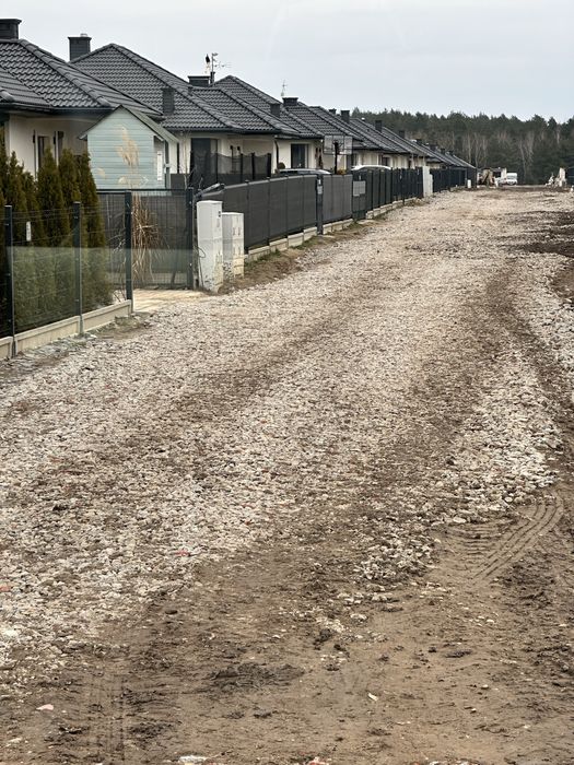 Uslugi Mini Koparka  Koparko Ładowarka ziemia kruszywa