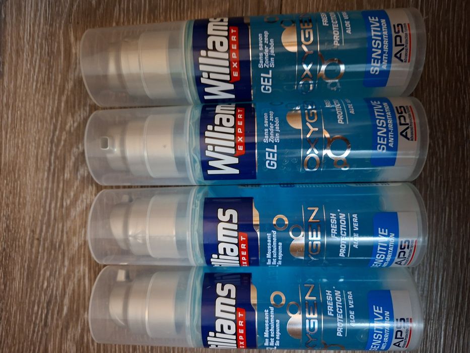 Żel do golenia 4 sztuki