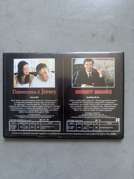 Sekrety miłości + Dziewczyna z Jersey 2 DVD