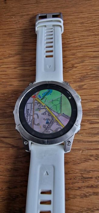 Garmin Epix Gen 2 Sapphire bialy tytanowy + 2 nowe paski  mapa pl topo