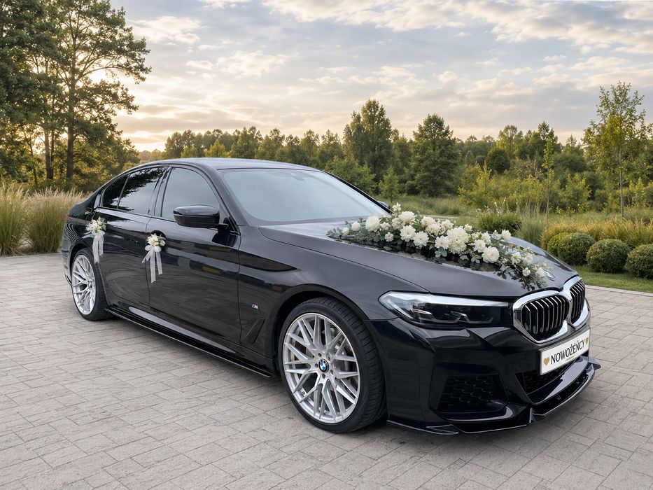 Samochód na ślub z kierowcą  - ekskluzywne BMW 5 serii G30