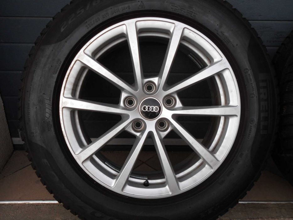 ! Koła aluminiowe zimowe 17 5x112 oryg Audi A6 C8 24r