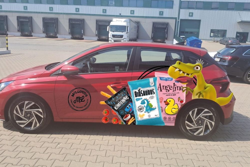 Reklama na samochód oklejanie busów witryn montaż reklam całe Tychy