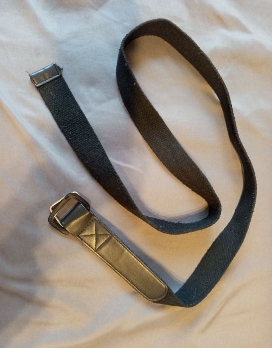 Czarny pasek damski/męski