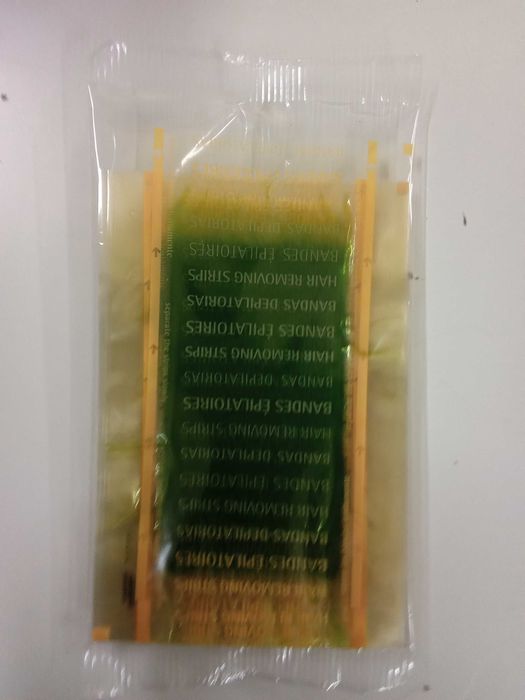 Bandas corporais de cera fria