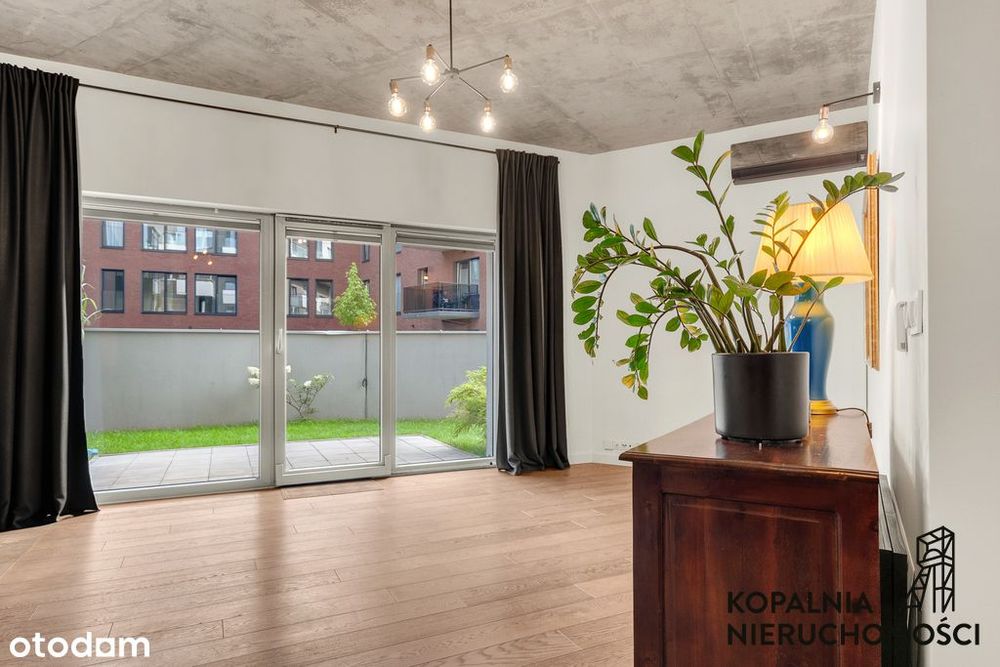 Loftowy Apartament z ogrodem przy Parku Śląskim