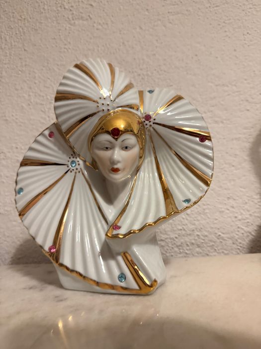 Porcelana Limoges Swarovski crystals