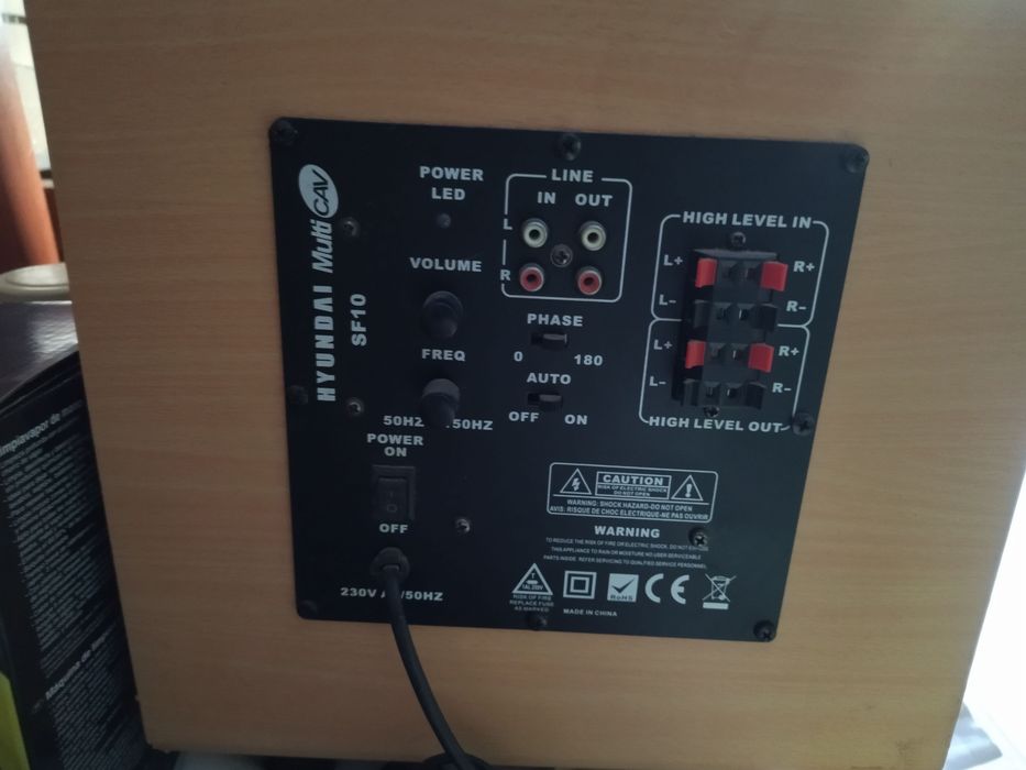 Samson C-control & Sub Woofer Hyundai SF10