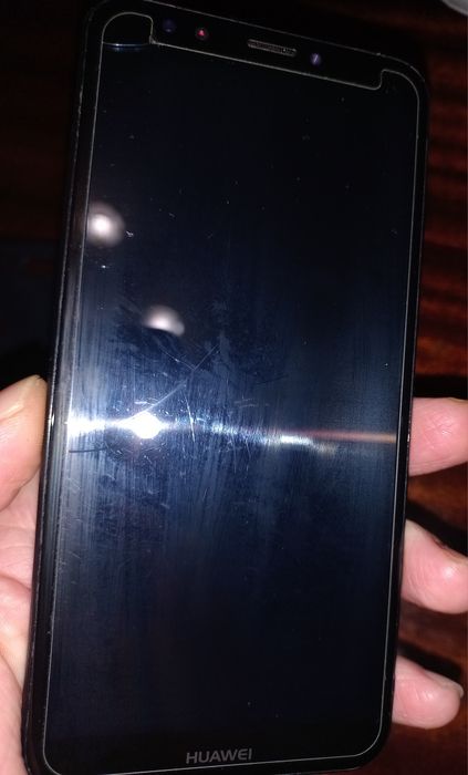 Huawei Y7 Prime 2018 Black + захисне скло