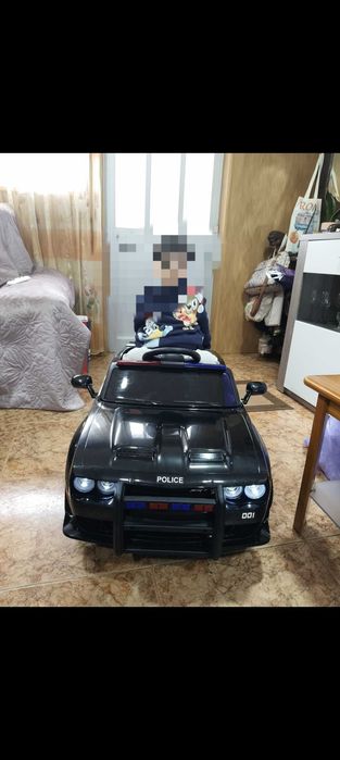 Carro de Polícia eléctrico Criança
