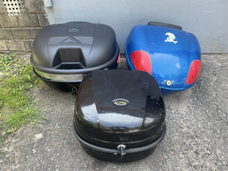 Кофр (багажник) Шлем на мопед/скутер/электровелосипед/электросамокат