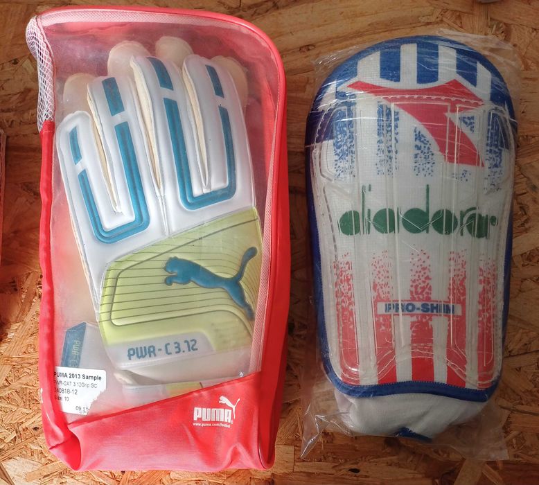 Luvas Puma - Guarda Redes + caneleiras