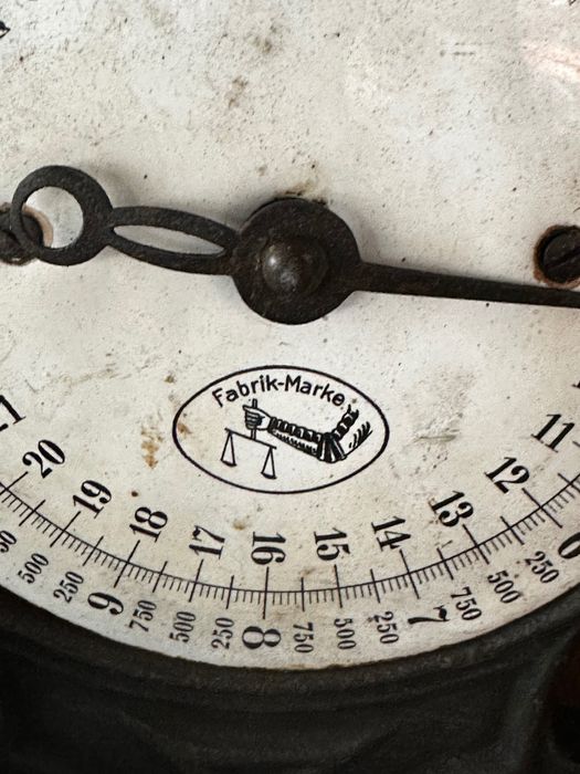 Balança ferro vintage