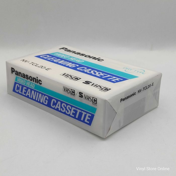 Cassette da Panasonic para Limpeza de Cabeças de leitura VHS / SVHS