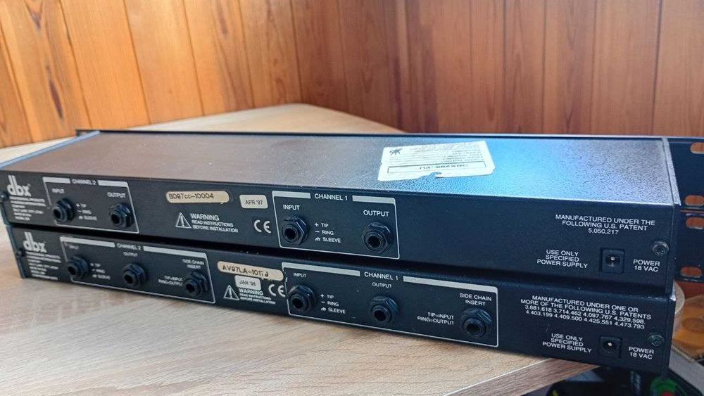 Компресор dbx 266 + Енхансер dbx 296 Project 1 (Made in USA)