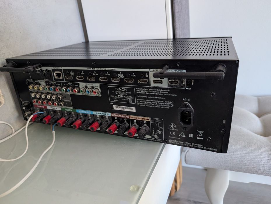 Amplituner Denon AVR-X2400H HEOS BT WIFI