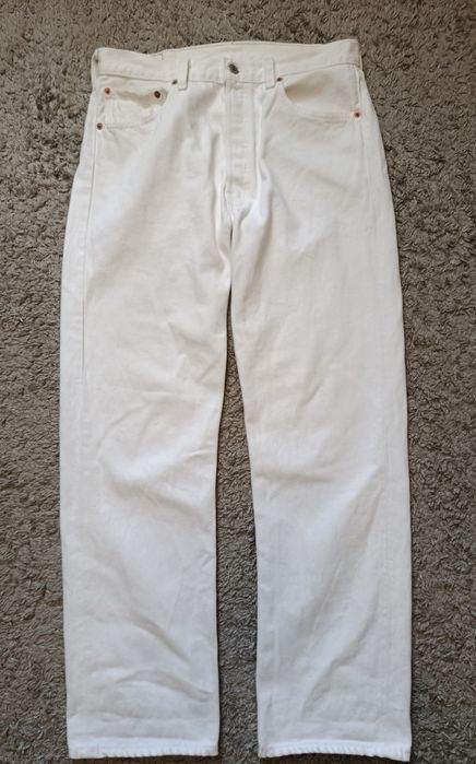 Білі джинси Levi's 501