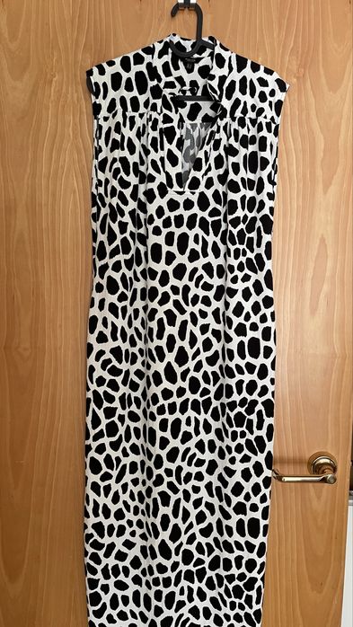 Vestido Massimo Dutti animal print