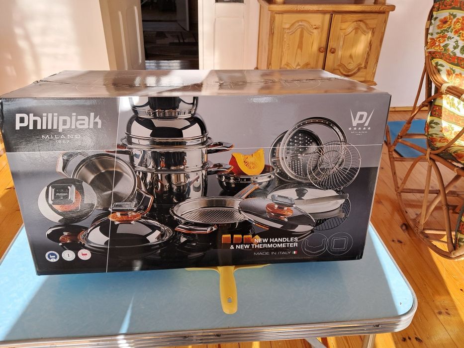 Nowe garnki Philipiak