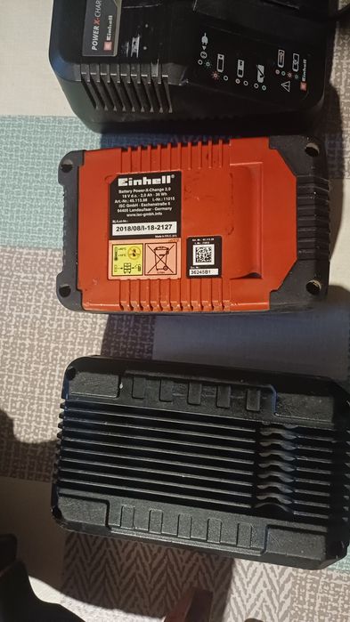 Wkrętarka einhell+ ładowarka+2x bateria