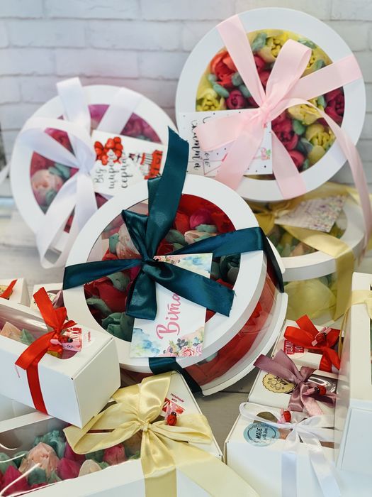 Зефірні квіти,солодкий букет на 8 березня,оригінальний подарунок,8 мар