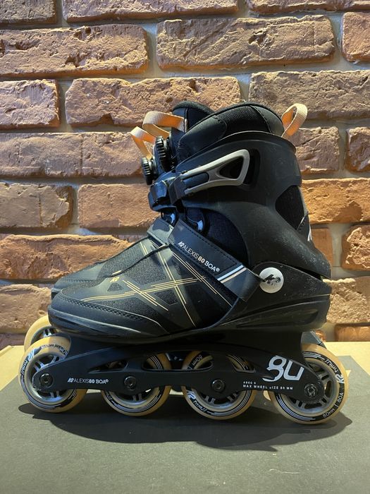 Rolki damskie K2 Alexis 80 BOA rozm. 40 Super Stan !
