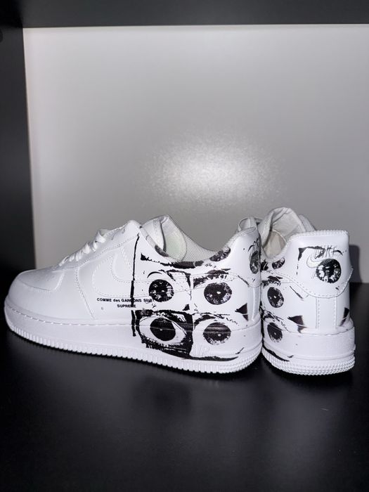 Nike x supreme Biały