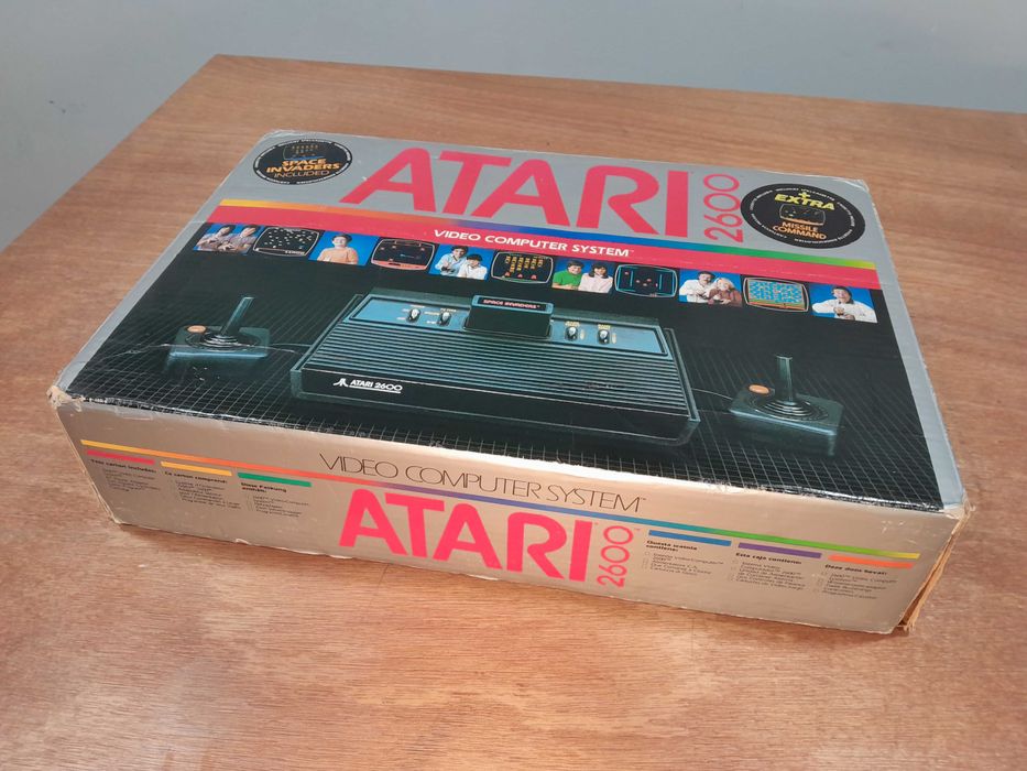 ATARI 2600 - consola original na caixa - PAL - TESTADA!64551261664641120
