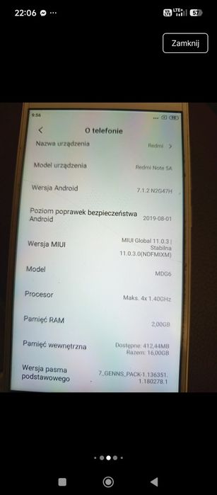 Telefon Xiaomi Redmi Note 5 A