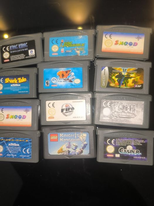 Jogos para game boy advance e gameboy Advance sp Nintendo