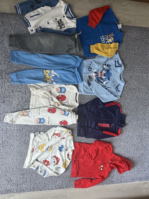 Одяг 116 розмір кофта світшот штани zara next puma