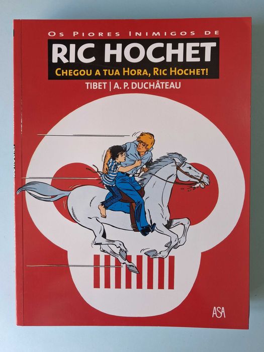 RIC HOCHET - Coleção Álbuns da Editora Asa / Público em capa mole.