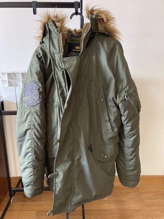 Parka Alphaindustries para frio extremo