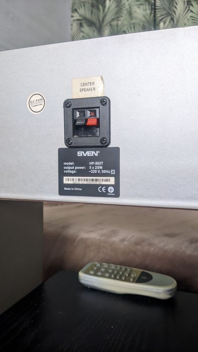 Домашній кінотеатр sven x5-20 колонки 5.1 сабвуфер активний