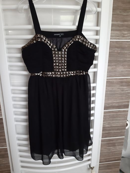 Sukienka Atmosphere r. L- XL czarna zwiewna