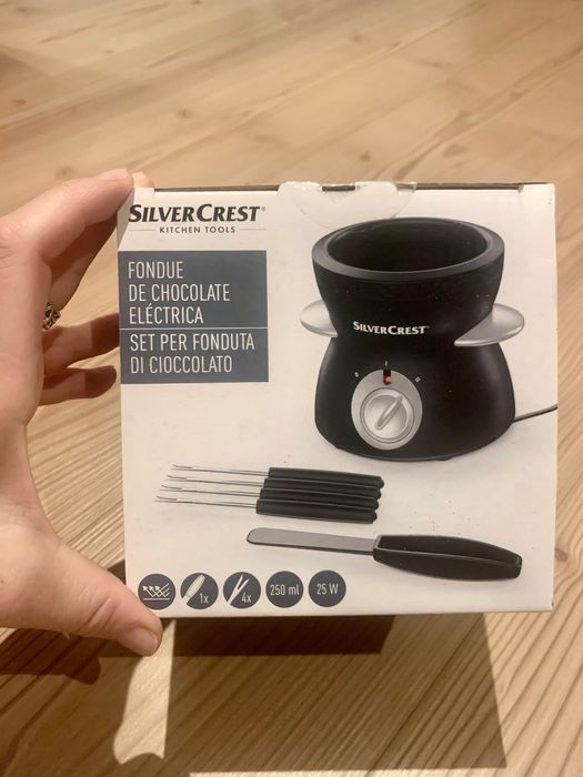 SILVERCREST® KITCHEN TOOLS Appareil à fondue au chocolat électrique cont.  250ml