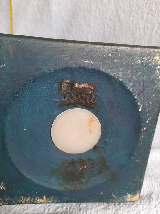 Винтажная большая керамическая копилка Обезьяна Дарвина 37 см