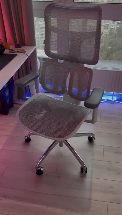 Крісло офісне ергономічне SIHOO DORO S100 Mesh White (S100-M302)